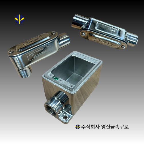 STS LL,LB,LR CONDUIT BODY & SWITCH BOX (SUS304)